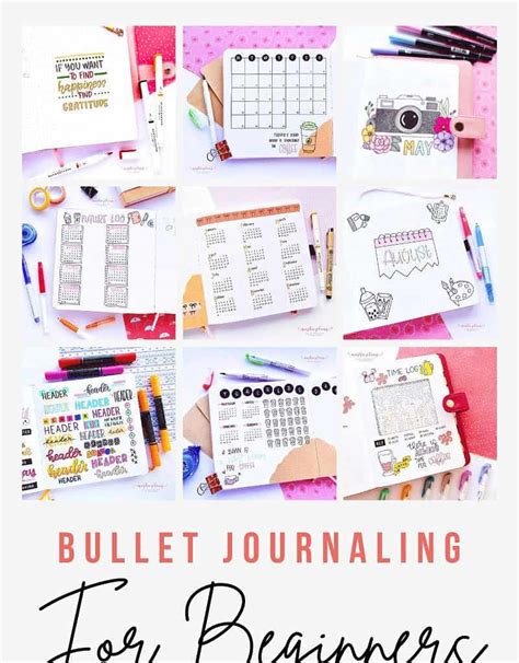 Bullet Journaling For Beginners Masha Plans