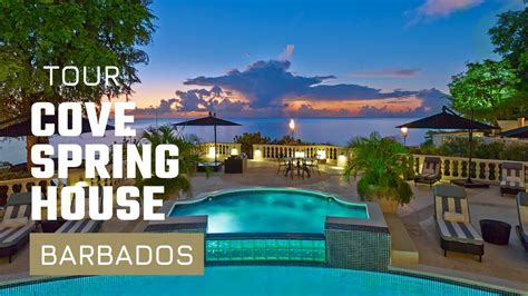 Tour Of Cove Spring House St James The Garden Barbados Luxury Villa Youtube