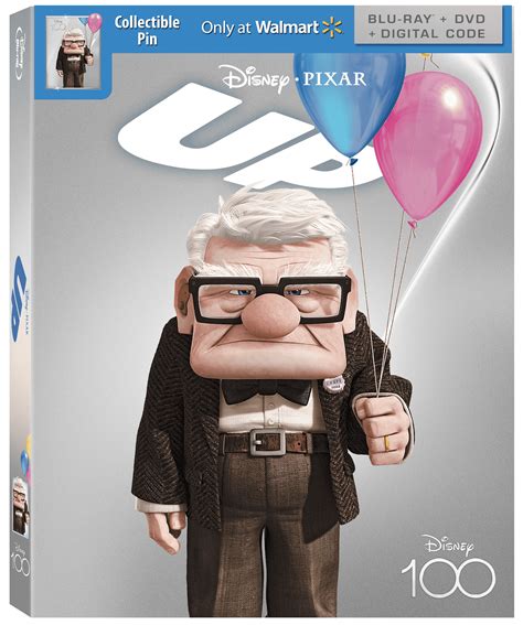 Up Disney100 Edition Walmart Exclusive Blu Ray Dvd Digital Code