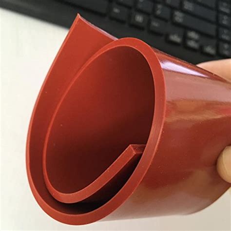 Flexible Heat Resistant Silicone Rubber Sheeting High Tempsmooth