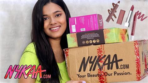 Huge Nykaa Haul Pr Packages Makeup And Skincare Raina Jain Youtube