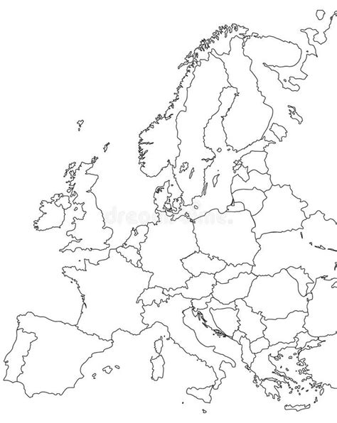 Europa Mapa Vector Mapa De Europa Vector Premium This Vector Map