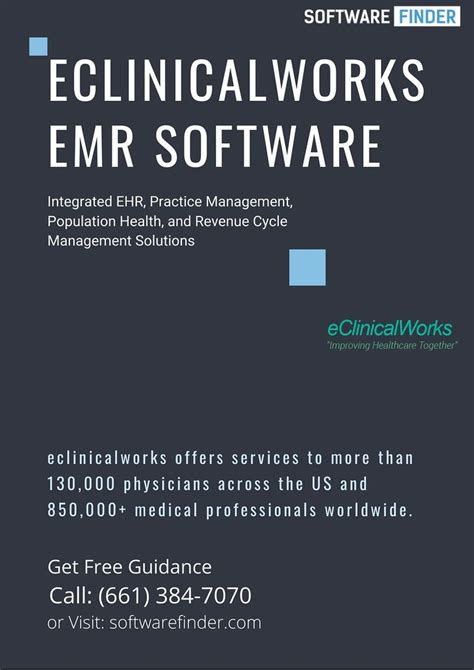 Eclinicalworks Emr Software Reviews And Pricing Visit Soft Flickr