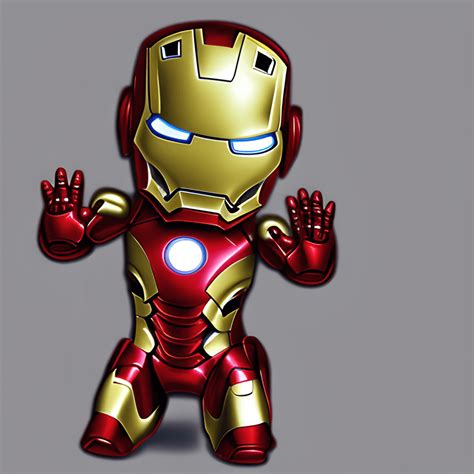 Baby Iron Man All Pictures · Creative Fabrica