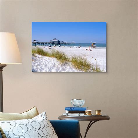 Clearwater Beach Florida Canvas Wall Art Print Home Decor Ebay