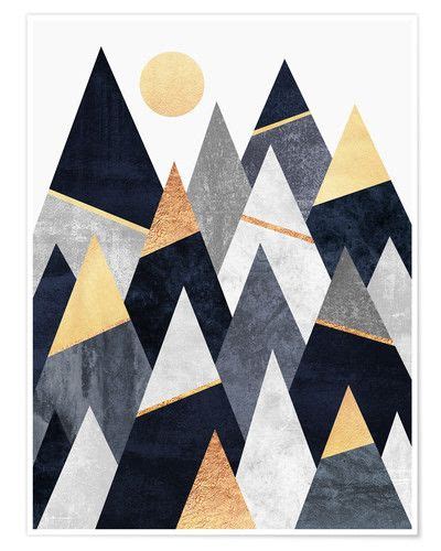 Elisabeth Fredriksson Fancy Mountains Poster At Posterlounge Fast