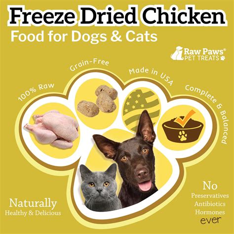 This product is made from 100% sweet potatoes, naturally high in fiber, low in fat and loaded with vitamins and minerals. Raw Paws Pet Premium Freeze Dried Pet Food for Dogs and ...
