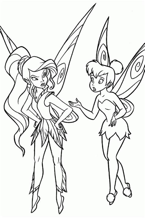 Disney Fairies Coloring Pages - Coloring Home