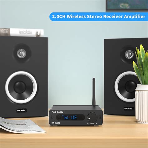 Bluetooth Stereo Audio Channel Receiver Amplifier Mini HiFi