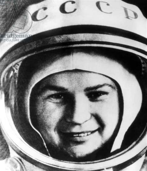 Valentina Tereshkova Russian Cosmonaut The First Woman To Fly In