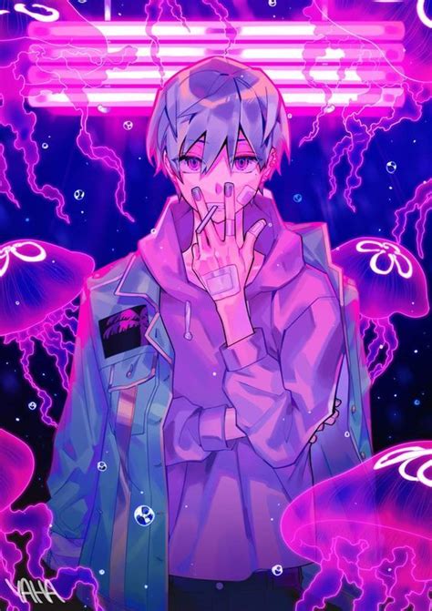Neon Cyberpunk Anime Pfp Winchester Wallpaper