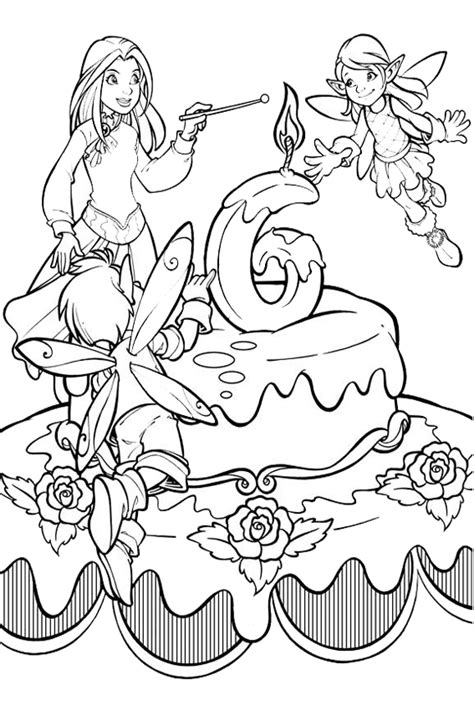 6 happy birthday coloring page. Happy 6th Birthday Coloring Pages at GetColorings.com ...