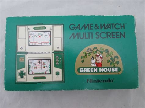 Nintendo Game And Watch Green House Multi Screen And W Box Boxed 1982