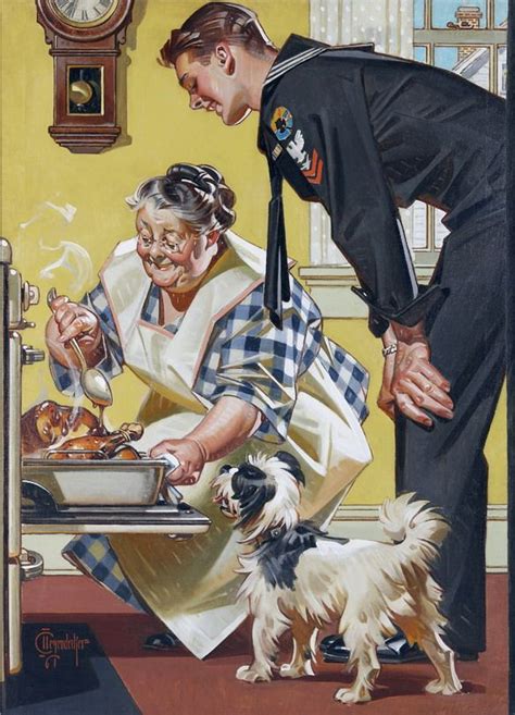 Leyendecker Thanksgiving Illustration Art And Illustration American