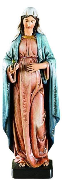 Our Lady Of Hope Pregnant Madonna Blessed Virgin Mother Mary 8 Inch