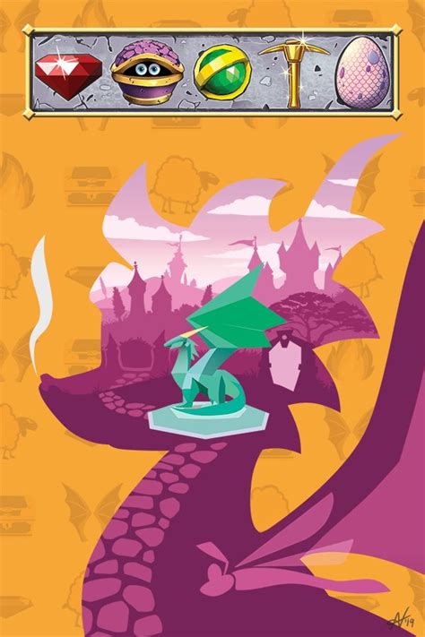 Spyro Poster By Atropicus On Deviantart