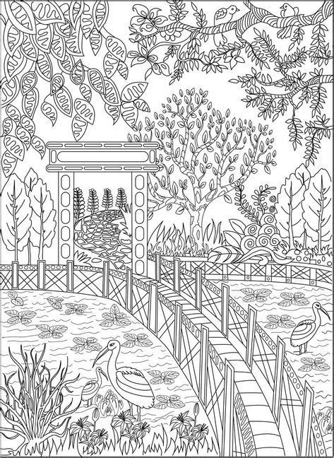 Paisajes Dibujos Para Colorear De Adultos - Dibujos para colorear de