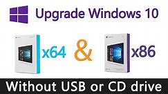 How to upgrade windows 10 32 bit and 64 bit free 2020