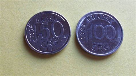 Os nossos maiores tinham os dobres, os pataces, os 2 no sculo 20, a primeira sugesto de cruzeiro como nome de moeda foi feita pelo economista. 64 - Moedas de Cruzeiro Real - 1993 - 1994 - YouTube