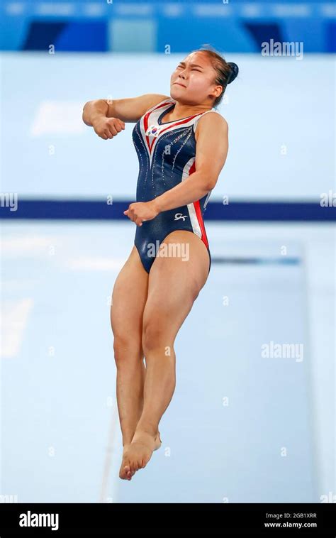 02nd Aug 2021 S Korean Gymnast Yeo Seo Jeong South Korean Gymnast