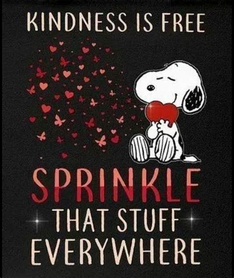 Kindness Is Free Charlie Brown Quotes Charlie Brown And Snoopy Snoopy