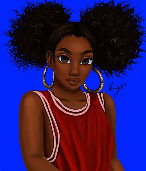 Pin By Kim Nicely On Natural Hair In 2020 Black Girl Cartoon Black