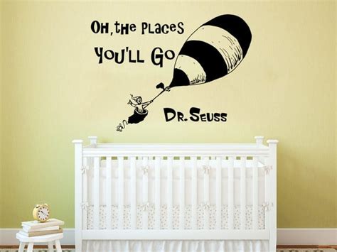 Dr Seuss Wall Decal Quote Vinyl Sticker Decals By Incredibledecals