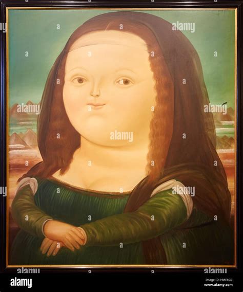 Fernando Botero Mona Lisa Fotos Und Bildmaterial In Hoher Auflösung