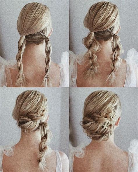30 Prom Wedding Hairstyle Tutorial For Long Hair In 2020 With Images