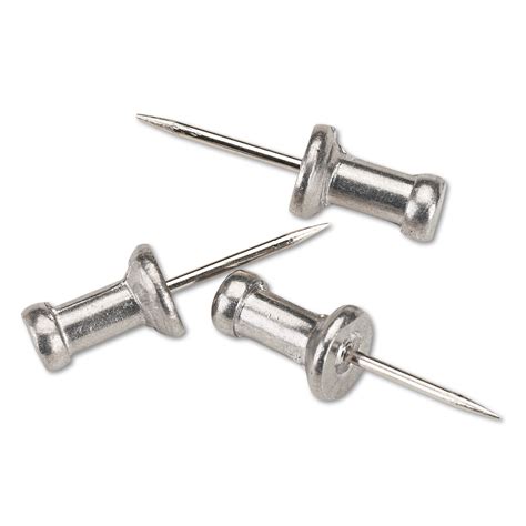 Aluminum Head Push Pins By Gem® Gemcpal4