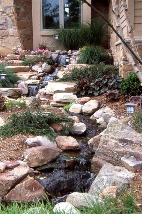7 Front Yard Pond Ideas Balloondir Fountains Backyard Backyard