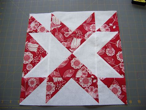 Fabric Origami Quilt Block Pattern