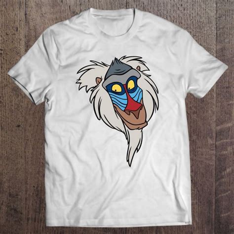 The Lion King Rafiki Face Tee T Shirt Gem