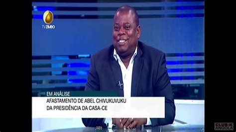 Abel Chivukuvuku Afastado Da Presidência Da Coligação Youtube