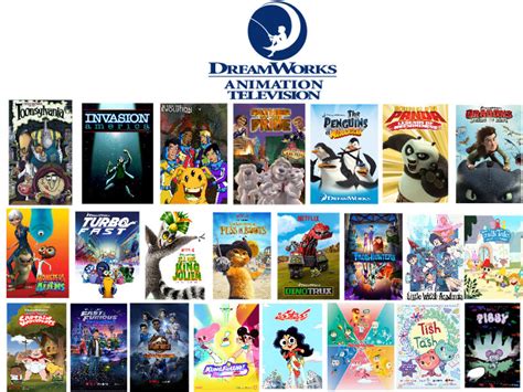 List Of Dreamworks Animation Television Series By Yoanzack On Deviantart