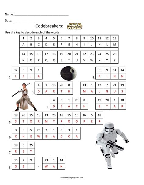 Star Wars Printable Activities