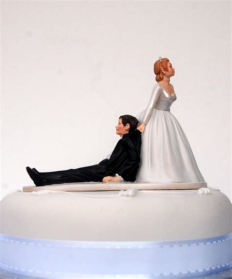 Dreamwedding Uk Cake Toppers Bride And Groomsittingstandingwedding