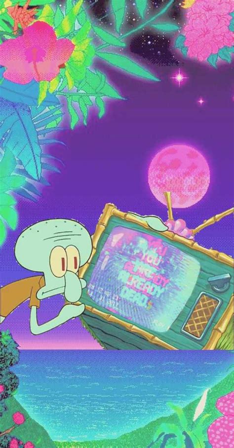 Spongebob Aesthetic Phone Wallpapers 3 in 2020 | Wallpaper ...