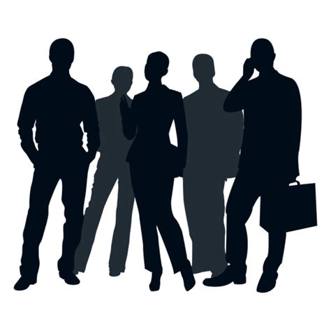 Silhouette Isc Portugal Clip Art Business People Png Download 512