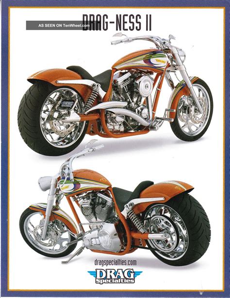 2002 Arlen Ness Custom Built Drag Ness Ii Drag Specialites Motorcycle