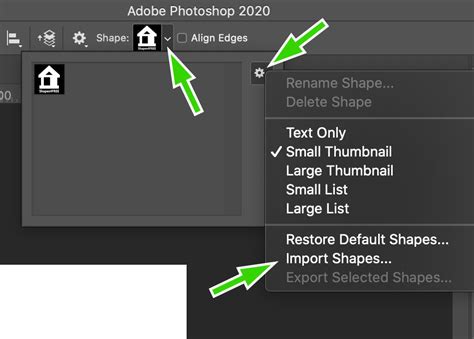 How To Add Custom Shapes In Photoshop Werohmedia