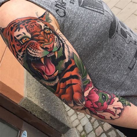 Tatuaż tygrys znaczenie i symbolika Wzory tatuaży z tygrysem