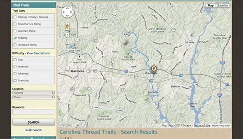 Carolina Thread Trail Map Portfolio Aptuitiv