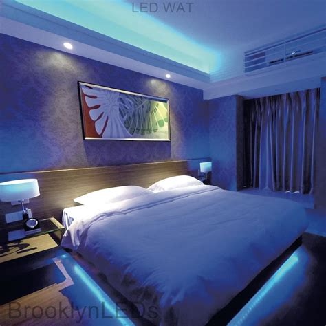 Bedroom Led Lights Room Decor Blue Depp My Fav