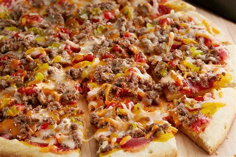 Cheeseburger Pizza | MJ's Pizza & Wings - Winter Haven