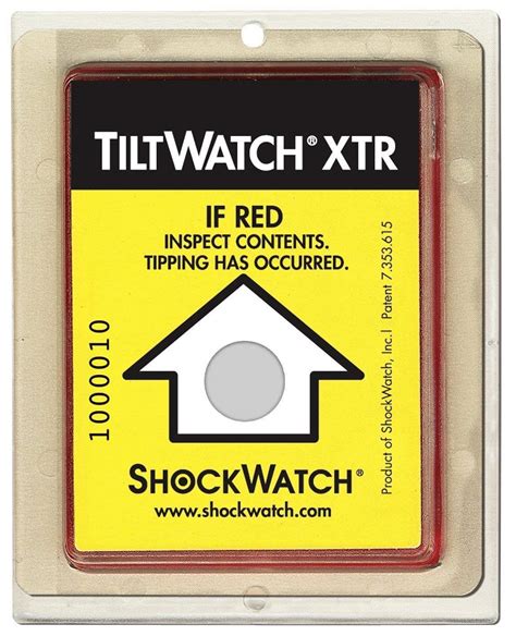 Buy Shockwatch Tiltwatch Xtr Impact Indicators10 Pcs Pack Online At Desertcartuae