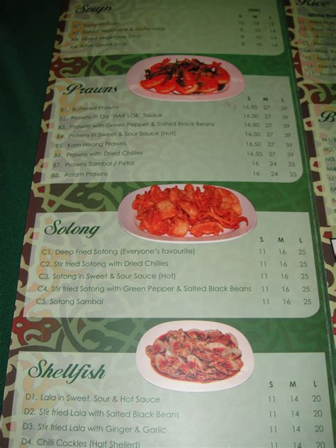 * denotes that consuming raw or undercooked meats, seafood, shellfish or eggs, may increase your risk of foodborne illness, especially if you have certain. A S.t.a.r. girls: Muhibbah Seafood Restaurant