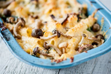 Wild Mushroom Pasta Bake