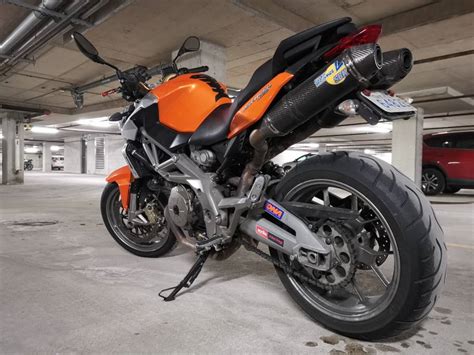 With the shiver and its forthcoming derivatives, look for aprilia to gain floor space in american garages. Orange 2008 Aprilia SL 750 Shiver