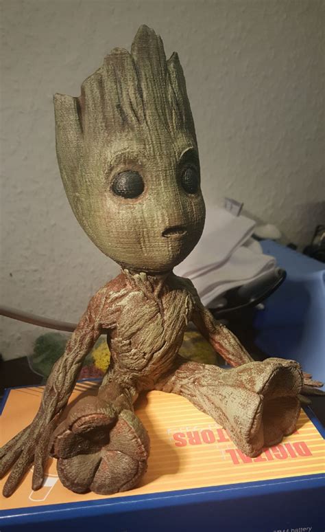 Showing or arising from a lack of education or knowledge: Groot 3D Print Models to Make Your Day - Gambody, 3D ...